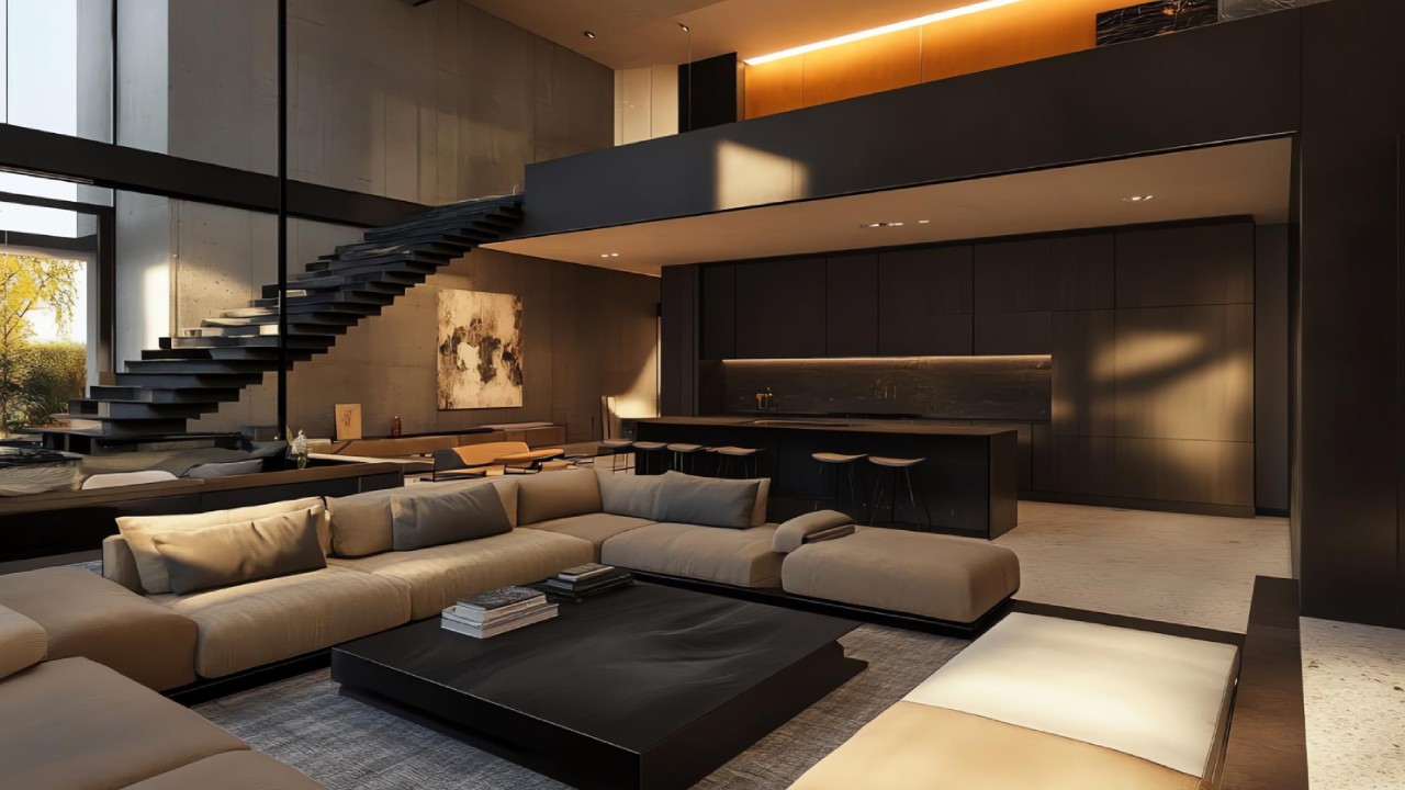 Tendências de design de interiores para casas modernas